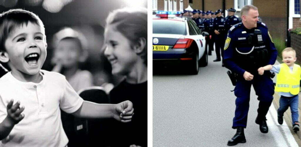 5 Year Old Jasper Carter Telling Vile Jokes at Party Later Escorted by Riot Police