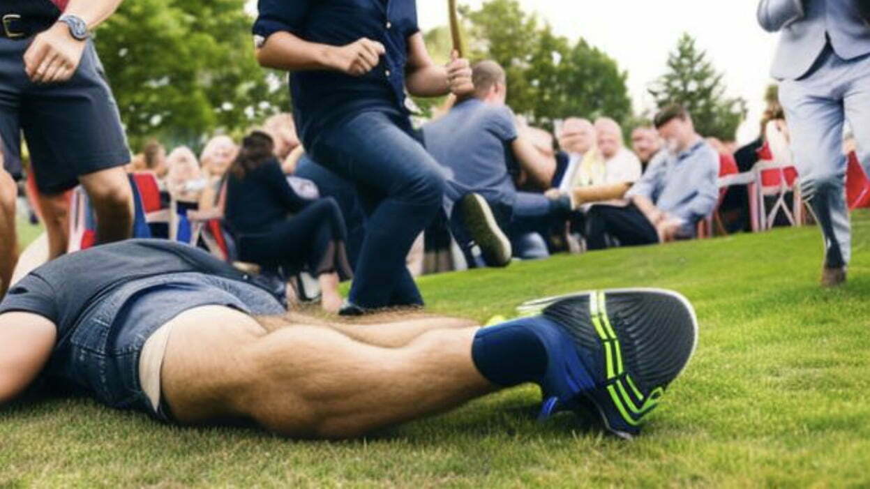 Former Man Identifies As Bouncy Castle and Crushed by Family of 6