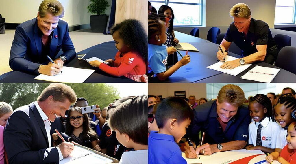 Terry Long Soon Become Mistaken For David Hasselhoff And Could Never Refuse Signing Autographs To Make Children Happy