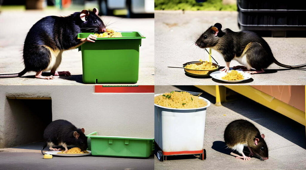 Rat's Found To Be Eating Many Different Meals Around the Goldman's Bins in Walsham