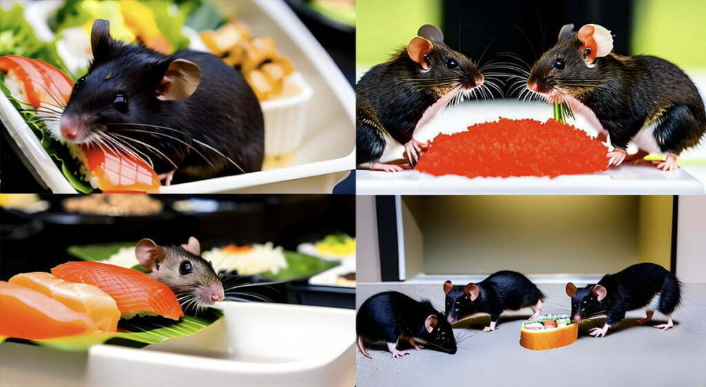 This New Rat and Friends Love Sashimi and Sushi from Origami Japanese restaurant